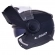 Capacete Ls2 Articulado Com Óculos Solar Interno Scope Monocolor - Preto Fosco