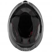 Capacete Givi Articulado  X21 Shiver Escamoteavel Robocop C/ Óculos - PRETO / TITANIUM / AMARELO FOSCO