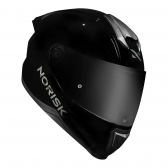Capacete Norisk Fechado Razor Monocolor - Solid Black Edition