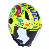Capacete Norisk Aberto Orion Free -Amarelo