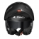 Capacete Ls2 Articulado Com Óculos Solar Interno Strobe Ii Monocolor -  Preto Fosco
