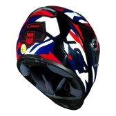 Capacete Ls2 Fechado Classic Ff358 Tank - Vermelho / Azul