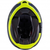 Capacete Givi Articulado Com Óculos Solar Interno X21 Spirit  - Azul Fosco/ Azul Claro/ Amarelo