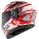 Capacete  Kyt Fechado Tt Course Super Mario Replica - Branco / Vermelho