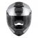 Capacete Givi Articulado Com Óculos Solar Interno X21 Spirit - Prata Fosco/ Titanium / Preto