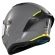 Capacete Mt Fechado Capacete Mt Stinger 2 Moncolor A12  - Cinza Brilho