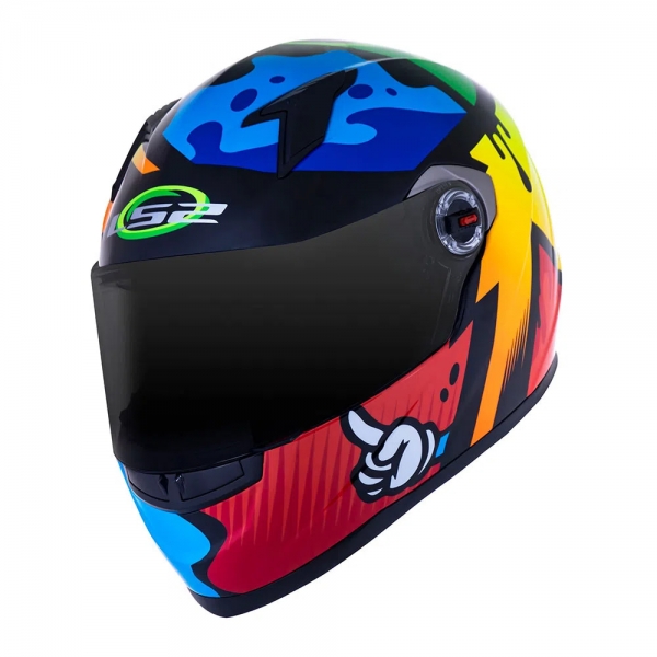 Capacete Ls2 Fechado  Classic Ff358 Masterpiece -  Amarelo