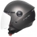 Capacete Taurus  Aberto Joy23 By II - Forração de couro na lateral Interna -  Cinza