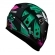 Capacete Ls2 Fechado  Classic Ff358 Tribal -  Verde