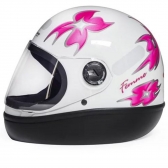 Capacete Taurus Fechado Fórmula 1r Femme -Branco
