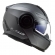 Capacete Ls2 Articulado Com Óculos Solar Interno Scope Monocolor - Cinza Fosco Titanium