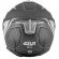 Capacete Givi Articulado  X21 Shiver Escamoteavel Robocop C/ Óculos - TITANIUM / PRATA FOSCO