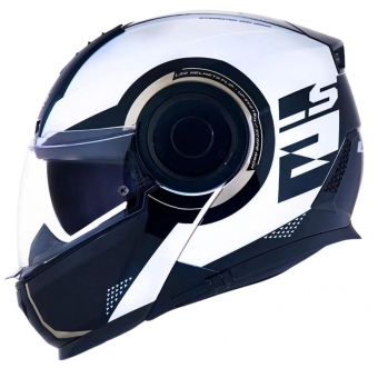 Capacete Ls2 Articulado Com Óculos Solar Interno Scope Arch -  Branco