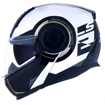 Capacete Ls2 Articulado Com Óculos Solar Interno Scope Arch -  Branco