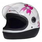 Capacete Taurus Fechado Fórmula 1r Femme -Branco