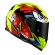 Capacete Ls2 Fechado  Classic Ff358 Tribal -  Amarelo
