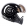 Capacete Peels Aberto F-21 North Queixeira Modular – Preto Brilhoso / Grafite