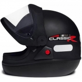 Capacete Taurus Fechado  San Marino Classic - Preto Fosco