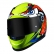 Capacete Ls2 Fechado  Classic Ff358 Tribal -  Amarelo