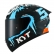 Capacete Kyt Fechado Tt Course Jaume Masia Winter Test - Preto / Azul