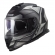 Capacete Ls2 Fechado Com Óculos Solar Interno Ff800 Storm Faster -  Preto / Grafite / Cinza