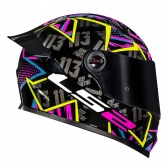 Capacete Fechado Ls2 Classic Ff358 S Rafael Paschoalin - Preto