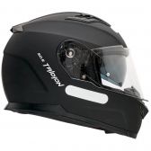 Capacete Givi 50.5 Preto Fosco Monocolor Fechado Com Óculos Solar Interno
