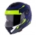 Capacete Norisk Articulado  Route Ff345 Speedmax – Azul Fosco/ Amarelo