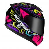 Capacete Norisk Fechado Razor Circus -  Rosa