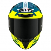 Capacete  Kyt Fechado Tt Course Fuselage - Amarelo