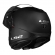 Capacete Ls2 Articulado Com Óculos Solar Interno Strobe Ii Monocolor -  Preto Fosco