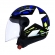 Capacete Ls2 Aberto  Airflow Starwar – Branco / Azul