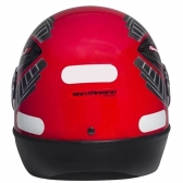 Capacete Taurus Fechado Fórmula 1r Grafic - Vermelho