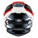 Capacete  Kyt Fechado Tt Course Gear - Preto  /  Vermelho