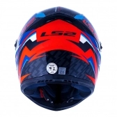 Capacete  Ls2 Fechado Classic Ff358 Veloxer - Laranja