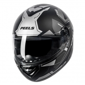 Capacete Peels Fechado  Spike Lup - Preto / Grafite