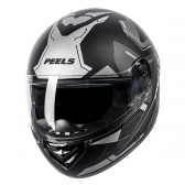 Capacete Peels Fechado  Spike Lup - Preto / Grafite