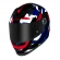 Capacete Ls2 Fechado Classic Ff358 Tank - Vermelho / Azul