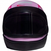 Capacete Taurus Fechado  San Marino Femme - Lilás / Rosa