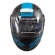 Capacete Taurus Articulado Zarref New Neon –Preto Fosco / Azul / Laranja
