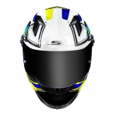 Capacete Ls2 Fechado  Classic Ff358 Xdron - Azul
