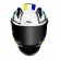 Capacete Ls2 Fechado  Classic Ff358 Xdron - Azul