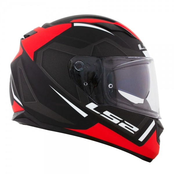 Capacete Ls2 Fechado Ff320 Stream Edge  - Vermelho