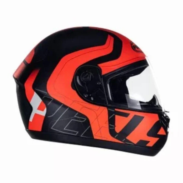 Capacete Peels Fechado  Spike New Ghost -  Preto Fosco / Vermelho