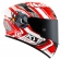 Capacete  Kyt Fechado Tt Course Super Mario Replica - Branco / Vermelho