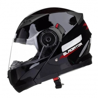 Capacete Texx Articulado Gladiator – Preto