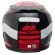 Capacete Givi 50.5 Pista Fechado Com Óculos Solar Interno - Preto / Vermelho / Branco