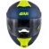 Capacete Givi Articulado Com Óculos Solar Interno X21 Spirit  - Azul Fosco/ Azul Claro/ Amarelo