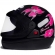 Capacete Taurus Fechado  San Marino Femme - Preto / Rosa
