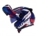Capacete Norisk Articulado  Route Ff345 Speedmax – Azul Fosco/Branco